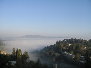Jerusalem in the Fog 0324